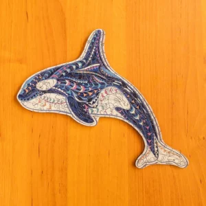 Delfin fa puzzle 2