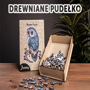 Drewniane pudełko