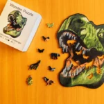Dino - Drewniane puzzle 1