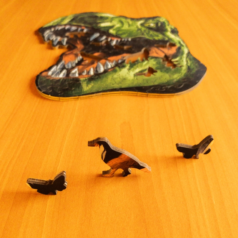 Dino - Drewniane puzzle 5 Dino - Drewniane puzzle 5