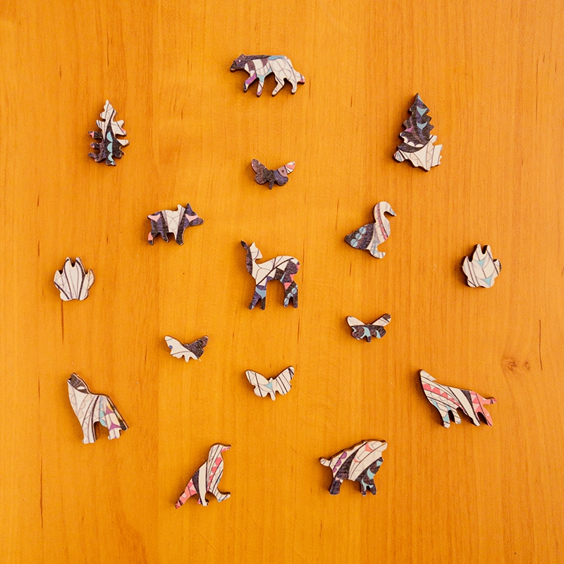 Husky - Drewniane puzzle 4 Husky - Drewniane puzzle 4
