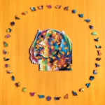 Kolorowy pies - Drewniane puzzle 3