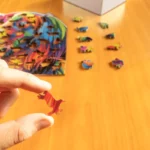 Kolorowy pies - Drewniane puzzle 5