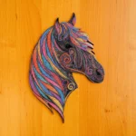 Koń - Drewniane puzzle 2