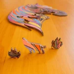 Koń - Drewniane puzzle 5
