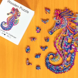Konika morskiego - Drewniane puzzle 1