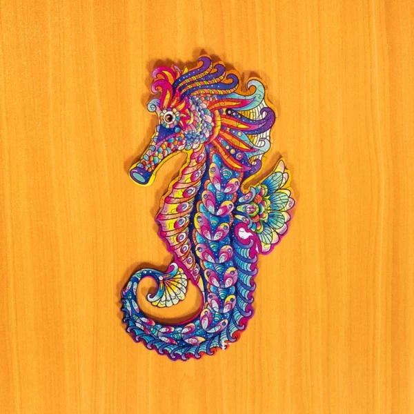 Konika morskiego - Drewniane puzzle 2