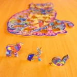 Kot – Drewniane puzzle 6