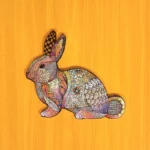 Króliczka - Drewniane puzzle 2