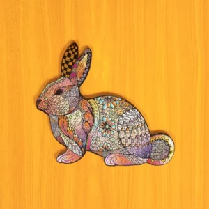 Króliczka - Drewniane puzzle 2