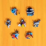 Magicznego wilka - Drewniane puzzle 3