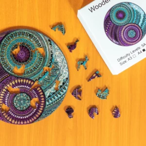 Mandali - Drewniane puzzle 1