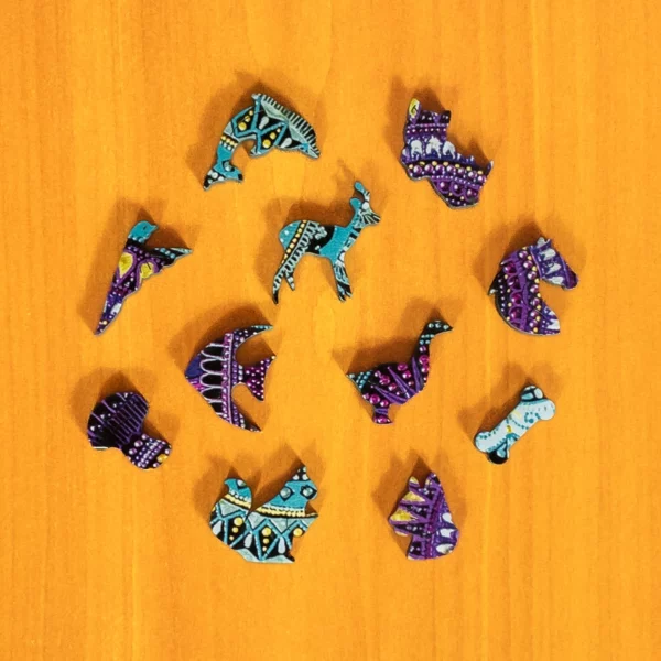 Mandali - Drewniane puzzle 3
