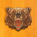 Niedźwiedź - Drewniane puzzle 2