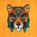 Pantery - Drewniane puzzle 2