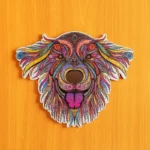 Pies - Drewniane puzzle 2