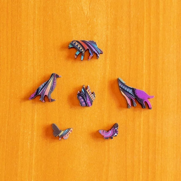 Pies - Drewniane puzzle 3
