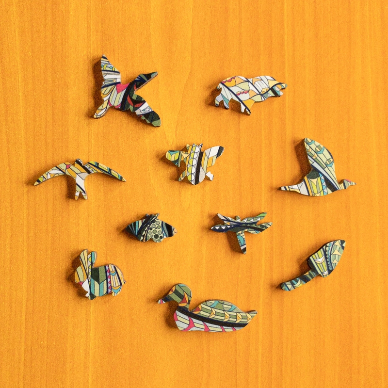 Smok - Drewniane puzzle 3 Smok - Drewniane puzzle 3