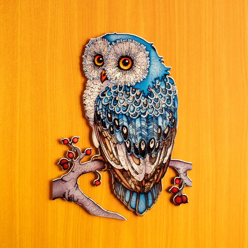 Sowa – Drewniane puzzle 2