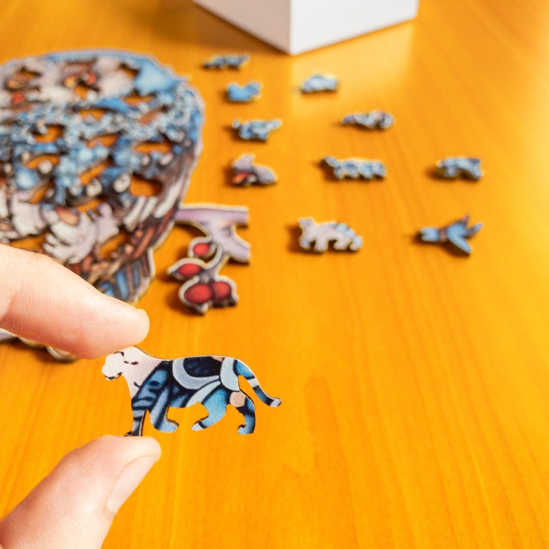 Sowa – Drewniane puzzle 5 Sowa – Drewniane puzzle 5