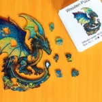 Strasznego smoka - Drewniane puzzle 1