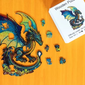 Strasznego smoka - Drewniane puzzle 1