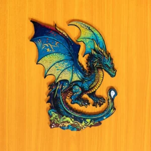 Strasznego smoka - Drewniane puzzle 2