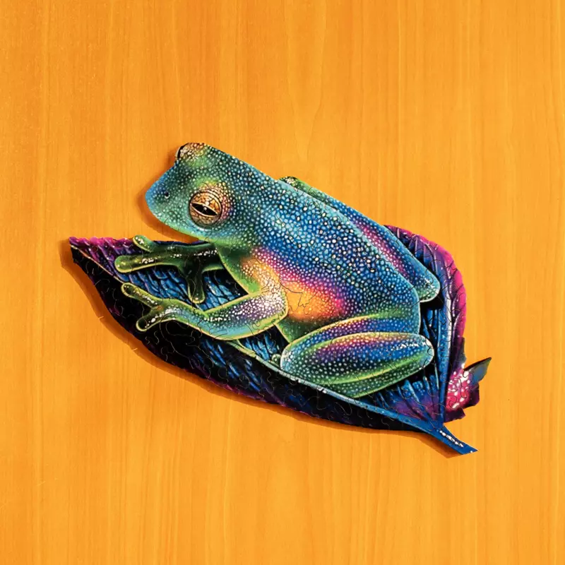 Żaba – Drewniane puzzle 2 Żaba – Drewniane puzzle 2