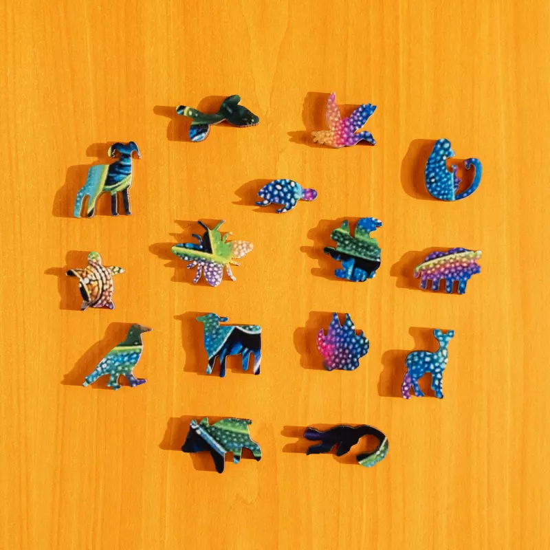 Żaba – Drewniane puzzle 4 Żaba – Drewniane puzzle 4