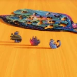 Żaba – Drewniane puzzle 6