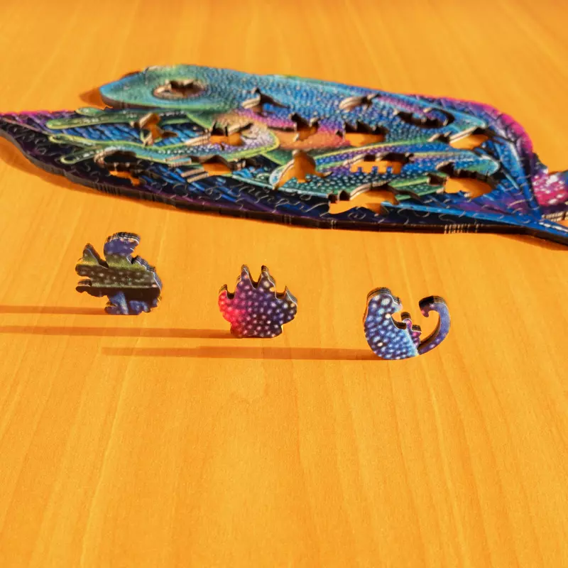 Żaba – Drewniane puzzle 6 Żaba – Drewniane puzzle 6