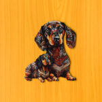 Jamnik - Drewniane puzzle - obrazek 2