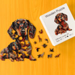 Jamnik - Drewniane puzzle