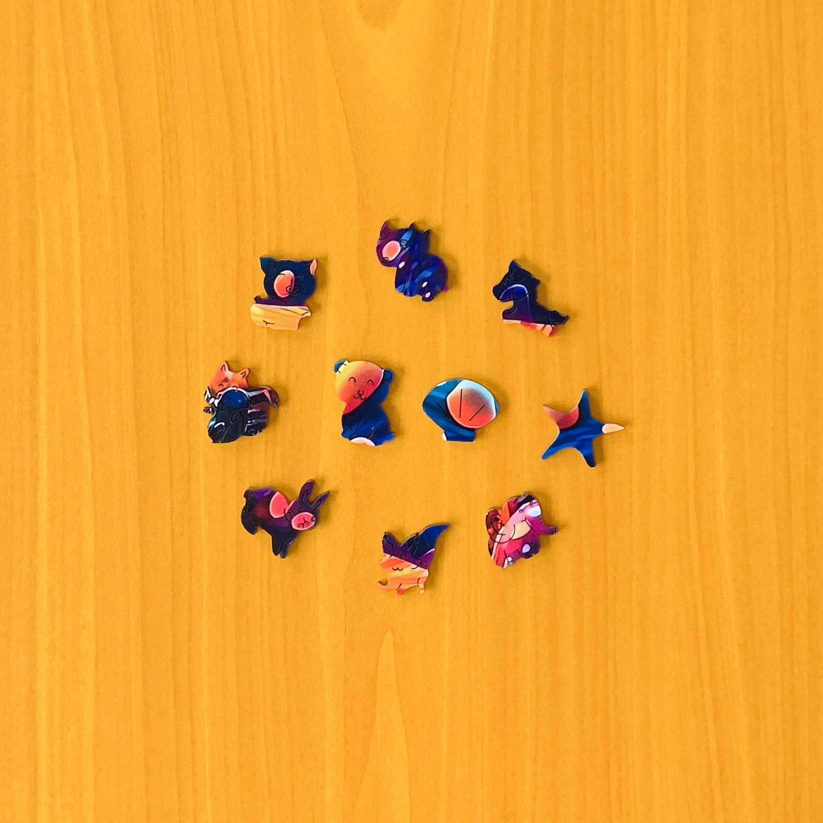 IMG_0498 Magiczny grzyb - Drewniane puzzle - obrazek 3