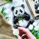 Głodna panda - Drewniane puzzle 6