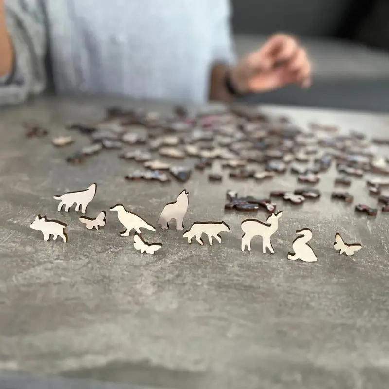 Husky - Drewniane puzzle 8 Husky - Drewniane puzzle 8