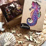 Konika morskiego - Drewniane puzzle 6