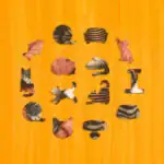 Koszyk kociąt - Drewniane puzzle 3