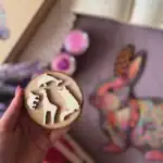 Króliczka - Drewniane puzzle 6