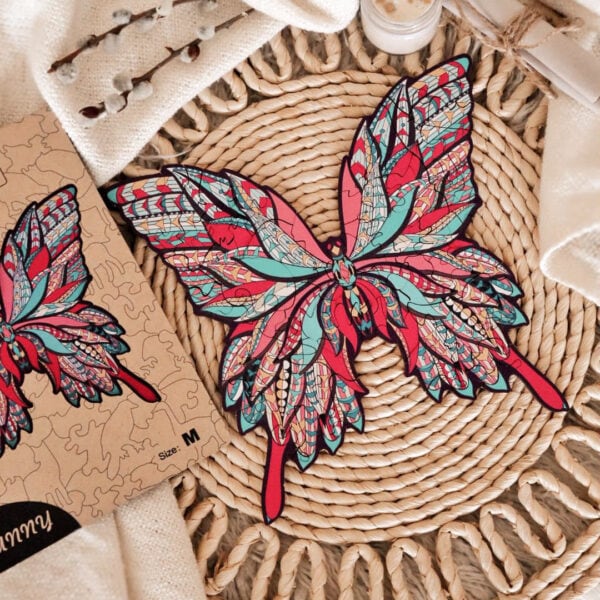 Motyl - Drewniane puzzle 6