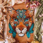 Pantery - Drewniane puzzle 6