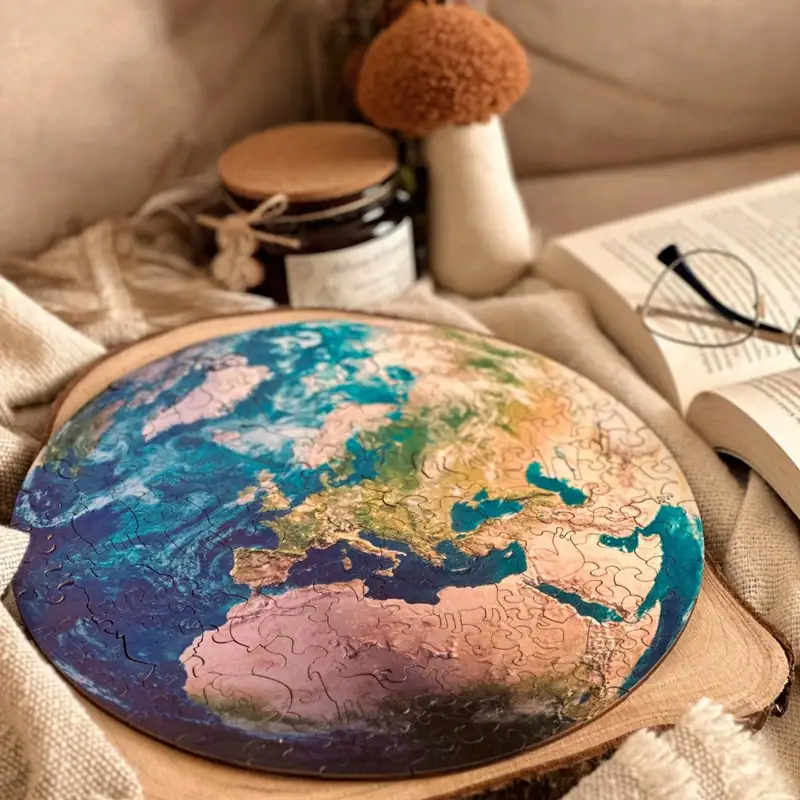 Planeta Ziemia - Drewniane puzzle 7 Planeta Ziemia - Drewniane puzzle 7