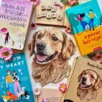 Przyjazny golden retriever - Drewniane puzzle 4