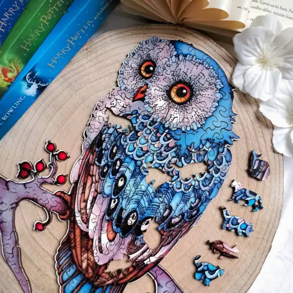Sowa – Drewniane puzzle 7