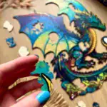 Strasznego smoka - Drewniane puzzle 5