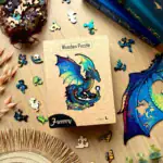 Strasznego smoka - Drewniane puzzle 7