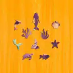 Urocza syrenka - Drewniane puzzle 3