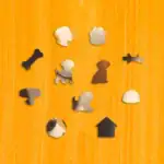 Wesoły szczeniak - Drewniane puzzle 3