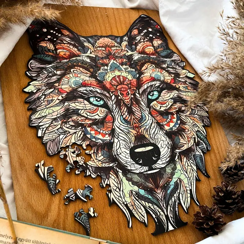 Wilka - Drewniane puzzle 6 Wilka - Drewniane puzzle 6