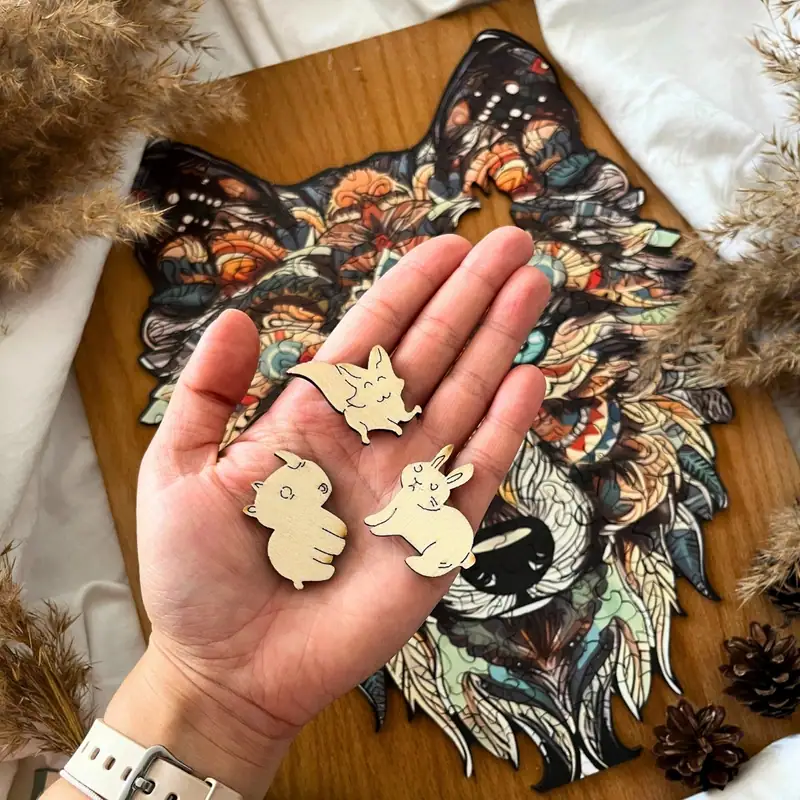 Wilka - Drewniane puzzle 7 Wilka - Drewniane puzzle 7